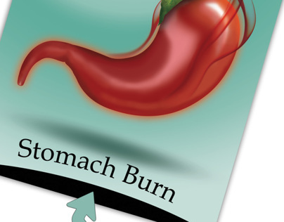 Stomach burn