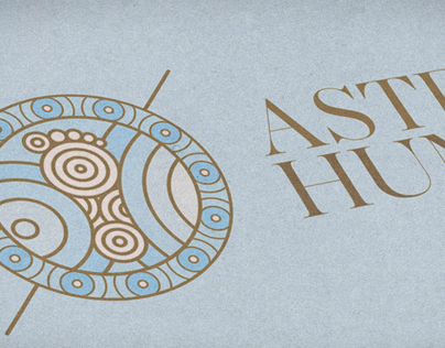 ASTROHUMAN logo and visual identity