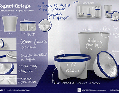 I Diseño de producto. Yogurt Griego