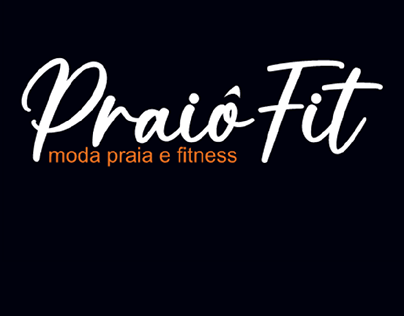 Logotype Creation Praiô For moda praia e fitness