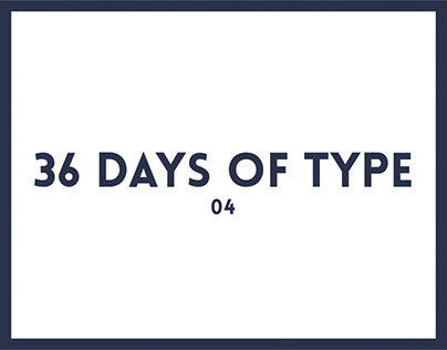 36 Days of Type