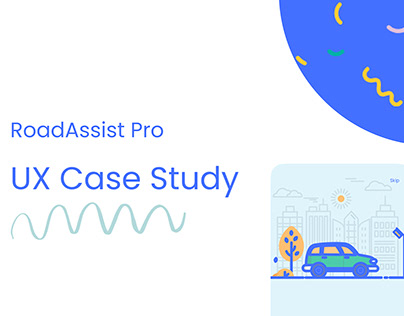 Road Assist Pro - UX & UI Case Study