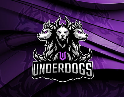 UNDERDOGS - cyber sports team logo