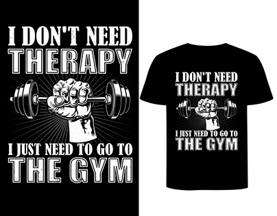 Gym T shirt Design