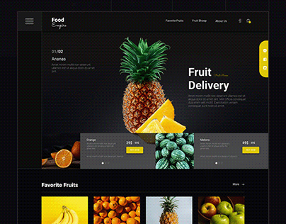Fruits Shoop/Web UI/UX