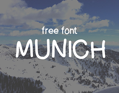 Munich Free Handwritten Font