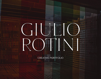 Giulio Rotini - Creative Portfolio