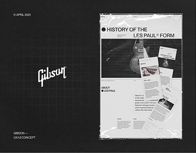 Gibson — ux/ui concept