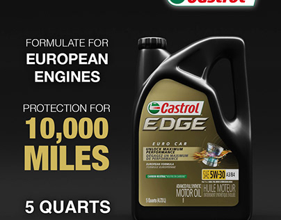 Publicidad de Castrol Oil