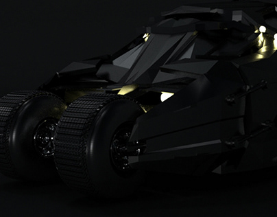 The Dark Knight - Tumbler & Batpod