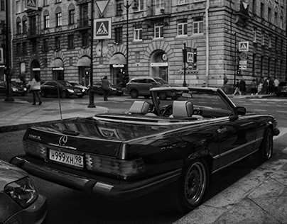 Сars from the streets of the city