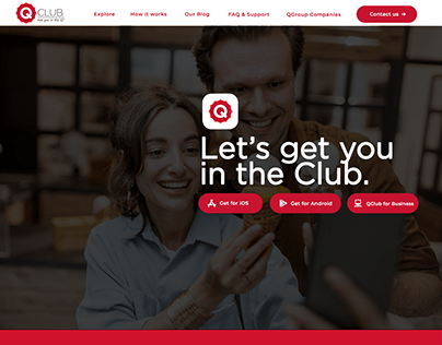 Web Site Design - Qclub