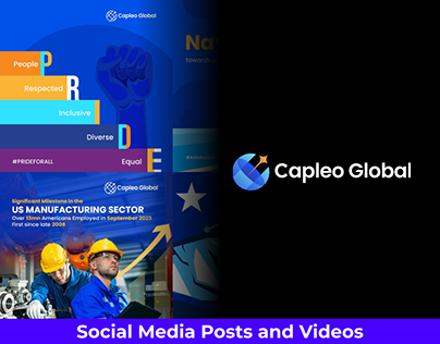 Capleo Global (IT Industry Graphic Design)