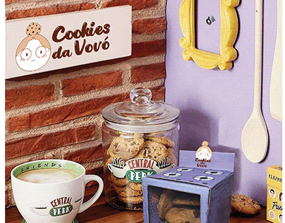 Cookies da Vovó: Identidade visual e embalagem.