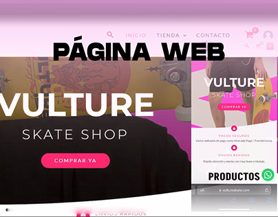 Página Web Vulture