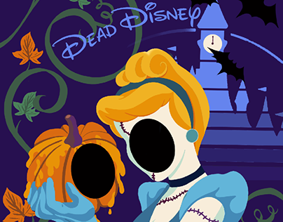 Dead Disney Pop-up Mural