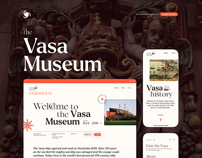 Vasa Museum - Website Redesign Concept | UI/UX