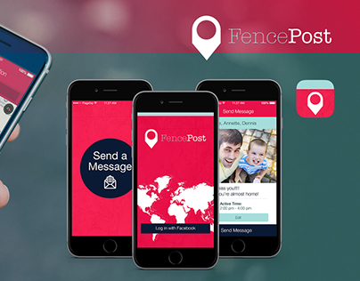 FencePost – Messaging App w/ GeoFencing Technology