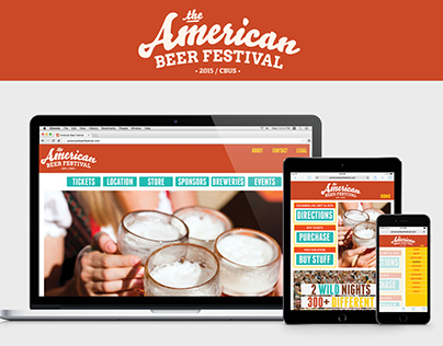 The American Beer Festival Responsive Web