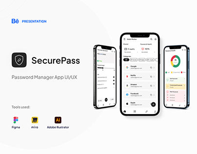 SecurePass - Password Manager App