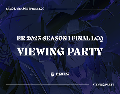 ER 2023 Season 1 Final LCQ Viewing Party Design