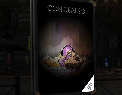 Concealed - poster for Cardiff Museum
