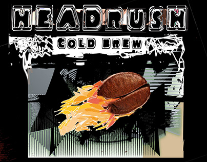 HEADRUSH Cold Brew - Package Design Project