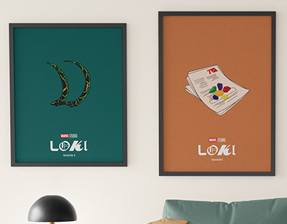 Loki Series Minimal Posters
