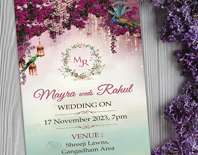 Indian Wedding invite