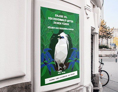 Plakatgestaltung für den Kölner Zoo