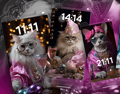 Magic cats/ phone screensavers – заставки на телефон