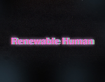 Renewable Human Motion Graphic