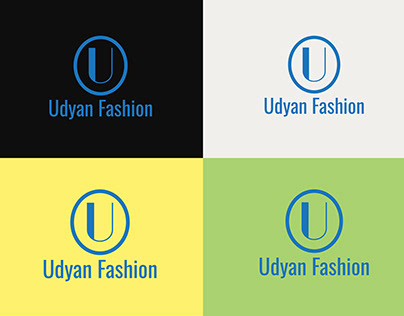 Udyan Fashion logo design