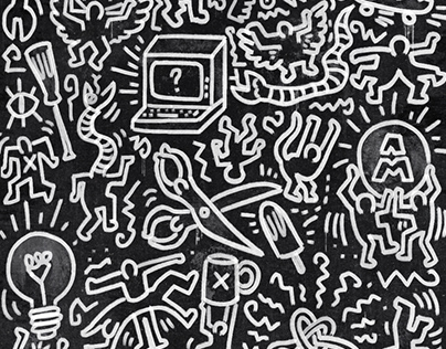 Multi Awesome Studio x Keith Haring / Mural