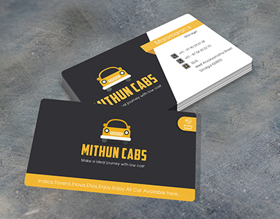 Cab Driver Business card