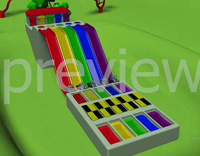 3D Tracktor Animation For kids