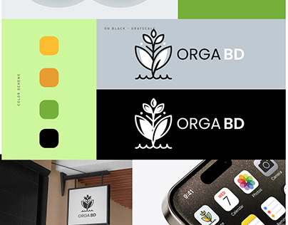 Logo design for Organic Food page
