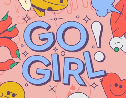 GO GIRL! for Sticker.Place