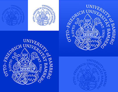 Bamberg University Logo Branding