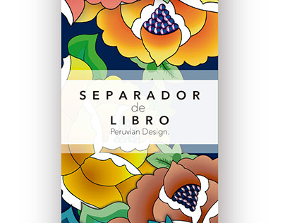 Separador de Libro, Peruvian Design.