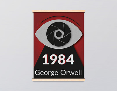 1984 ORWELL - Poster