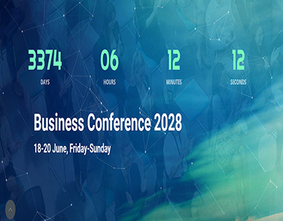 Business conference , landing page ,astra,elemantor pro