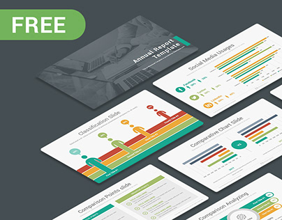 Free Download Annual Report PowerPoint Templates
