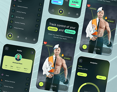 Mobile App Design - Fitness App