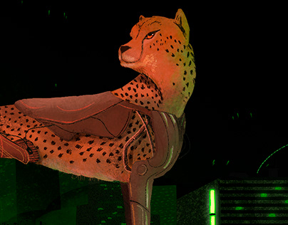 Cyborg cheetah