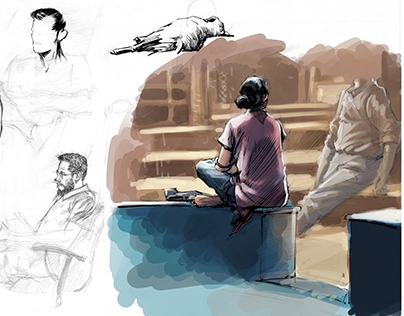 Sketches and studies