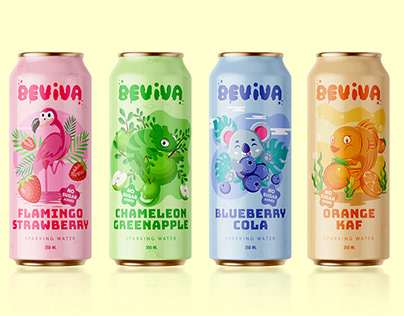 Beviva Logo & Brand Identity Design | Packaging Design