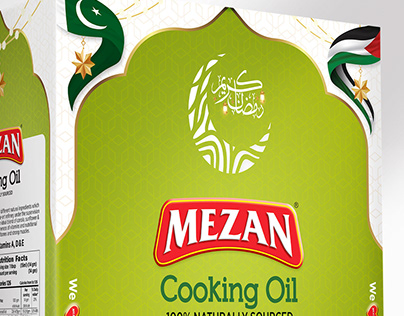 Mezan Oil and Ghee Packaging