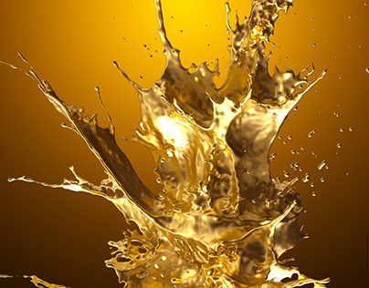 Liquid Gold Splash