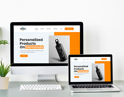 Ecommerce Homepage design | Spoke Custom